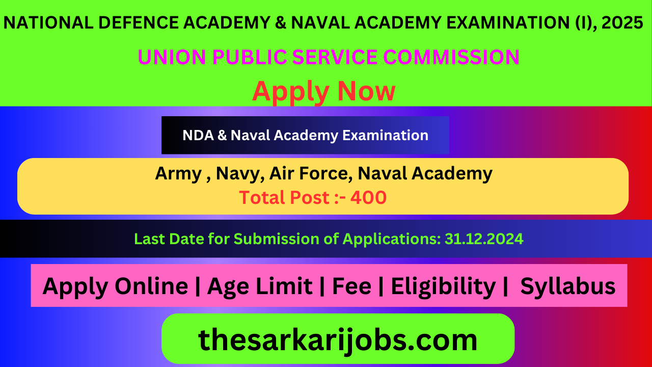 UPSC National Defence Academy & Naval Academy Examination